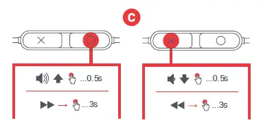 Jam Sweat Resistant Wireless Bluetooth Earbuds 6 Hour Playtime (5)