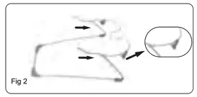 anko 43139767 Jungle Baby Bouncer - fig2