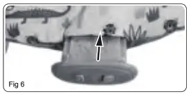 anko 43139767 Jungle Baby Bouncer - fig6