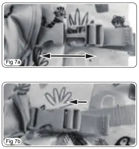 anko 43139767 Jungle Baby Bouncer - fig7