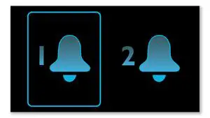 PHILIPS Clock Radio -Dual alarm