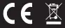 CE and Disposal Symbol