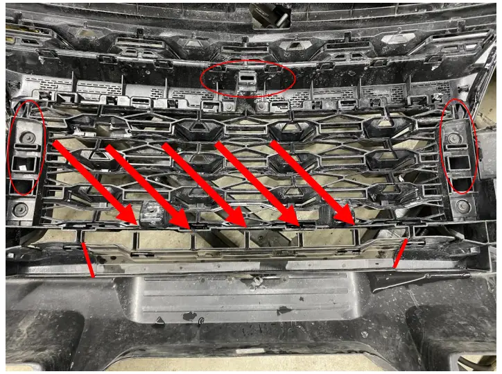 Front Receiver Cut-out Figure 1