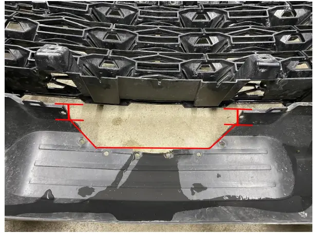 Front Receiver Cut-out Figure 5