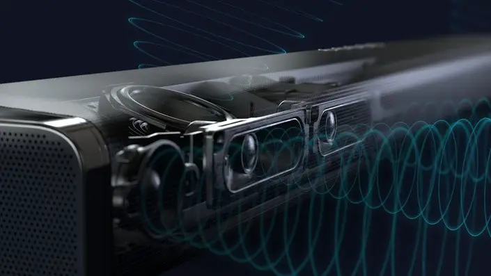 PHILIPS B95 Soundbar 5 1 2 with Wireless Subwoofer - Dolby Atmos and Dolby Surround