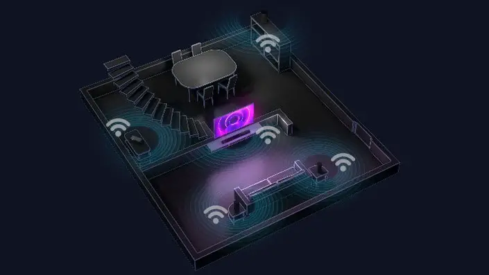 PHILIPS B95 Soundbar 5 1 2 with Wireless Subwoofer - Play Fi Multi room and more