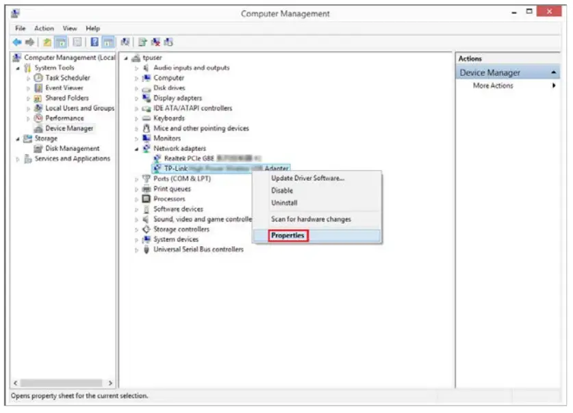 tp link Archer T4U Plus AC1300 Dual Antennas High Gain Wireless USB Adapter - window 12