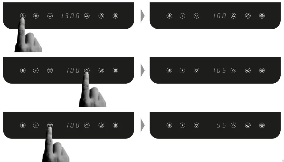 HENDI Cooker Model 2000 - Temperature Mode