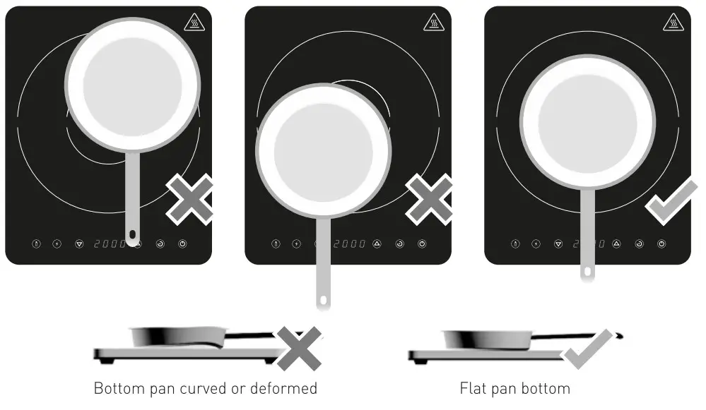 HENDI Cooker Model 2000 - cookwares for Induction