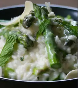 Creamy Asparagus Risotto