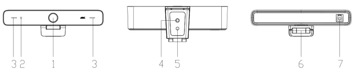 Legamaster HUD-HC-EPTZ-USB EASY VIEW Camera 4k ePTZ - Figure 1