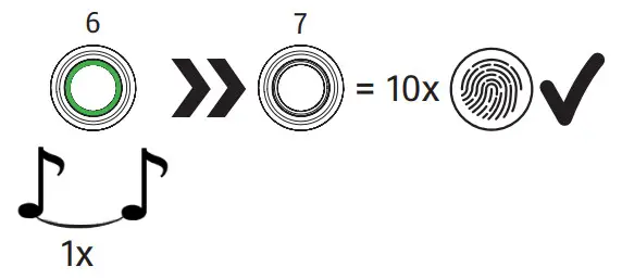 ABUS Touch 57 Fingerprint Padlock - Fig 6