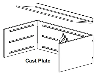 REGENCY F200B-2 Albany Freestanding Wood Fireplace-1