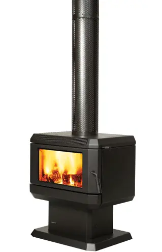 REGENCY F200B-2 Albany Freestanding Wood Fireplace-pro
