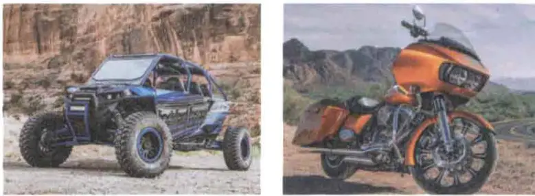 Rockford Fosgate MOWL-65MB Element Ready Moto Cans Speaker - 10