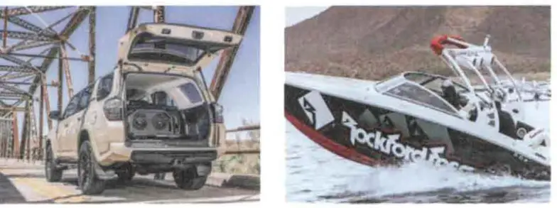 Rockford Fosgate MOWL-65MB Element Ready Moto Cans Speaker - 9