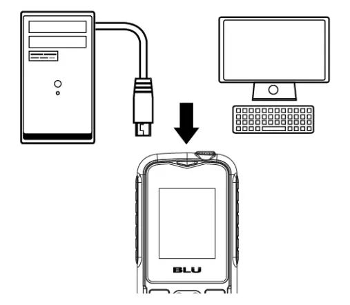 BLU T652 Tank Mini Mobile Phone - Fig 5