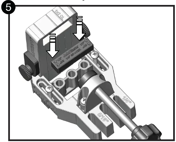 MILESCRAFT-1334-Imperial-JointMaster-Self-Clamping-Aluminum-Doweling-Jig-15