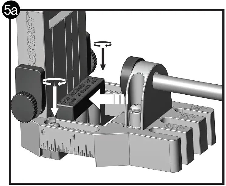 MILESCRAFT-1334-Imperial-JointMaster-Self-Clamping-Aluminum-Doweling-Jig-16