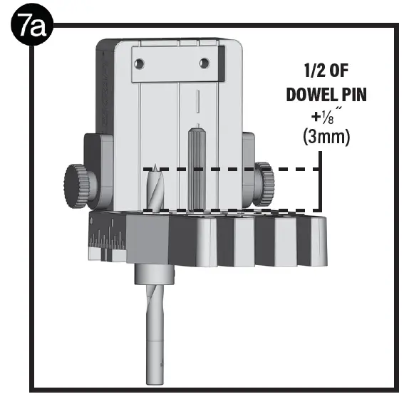 MILESCRAFT-1334-Imperial-JointMaster-Self-Clamping-Aluminum-Doweling-Jig-19