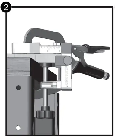 MILESCRAFT-1334-Imperial-JointMaster-Self-Clamping-Aluminum-Doweling-Jig-39