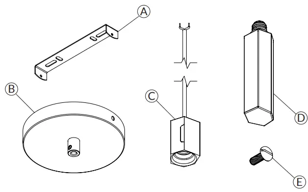 tala Basalt Single Pendant in Brass-fig2