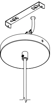 tala Basalt Single Pendant in Brass-fig5