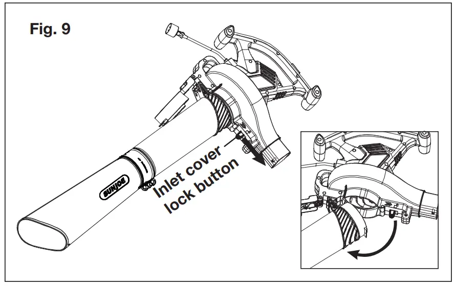 SUNJOE SBJ603E-RM Electric Blower fig 10