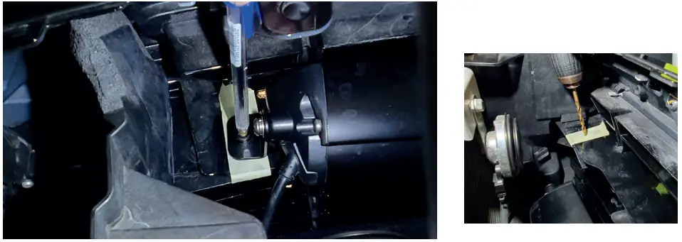 LDZER ISUZU DMAX 2017  Grille Mounting Kit for Linear 6 - fig 9