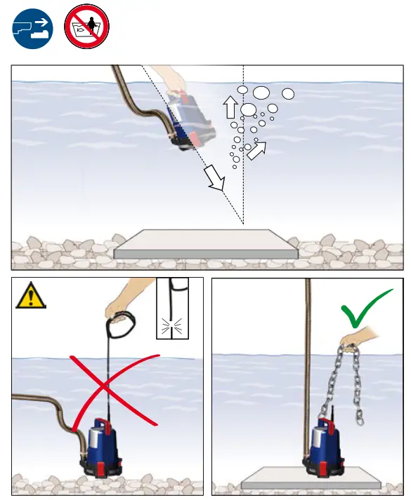 Gude KTP 18-0 Clear Water Submersible Pump - Fig2