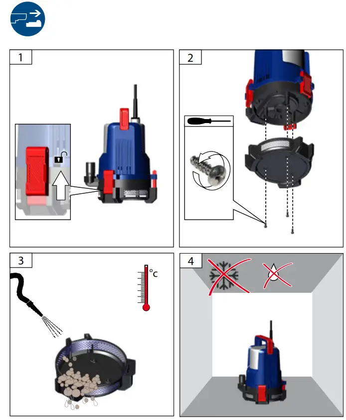 Gude KTP 18-0 Clear Water Submersible Pump - Fig6