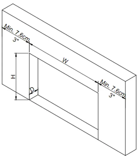 Amantii TRD-26 Electric Fireplace-fig10