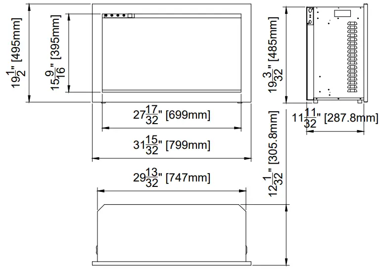 Amantii TRD-26 Electric Fireplace-fig4