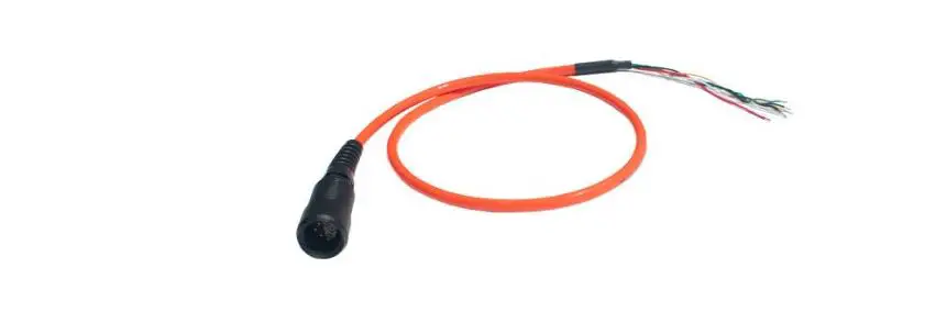 Nexsens Uw6-flrx Receptacle To Flying Lead Cable User Manual