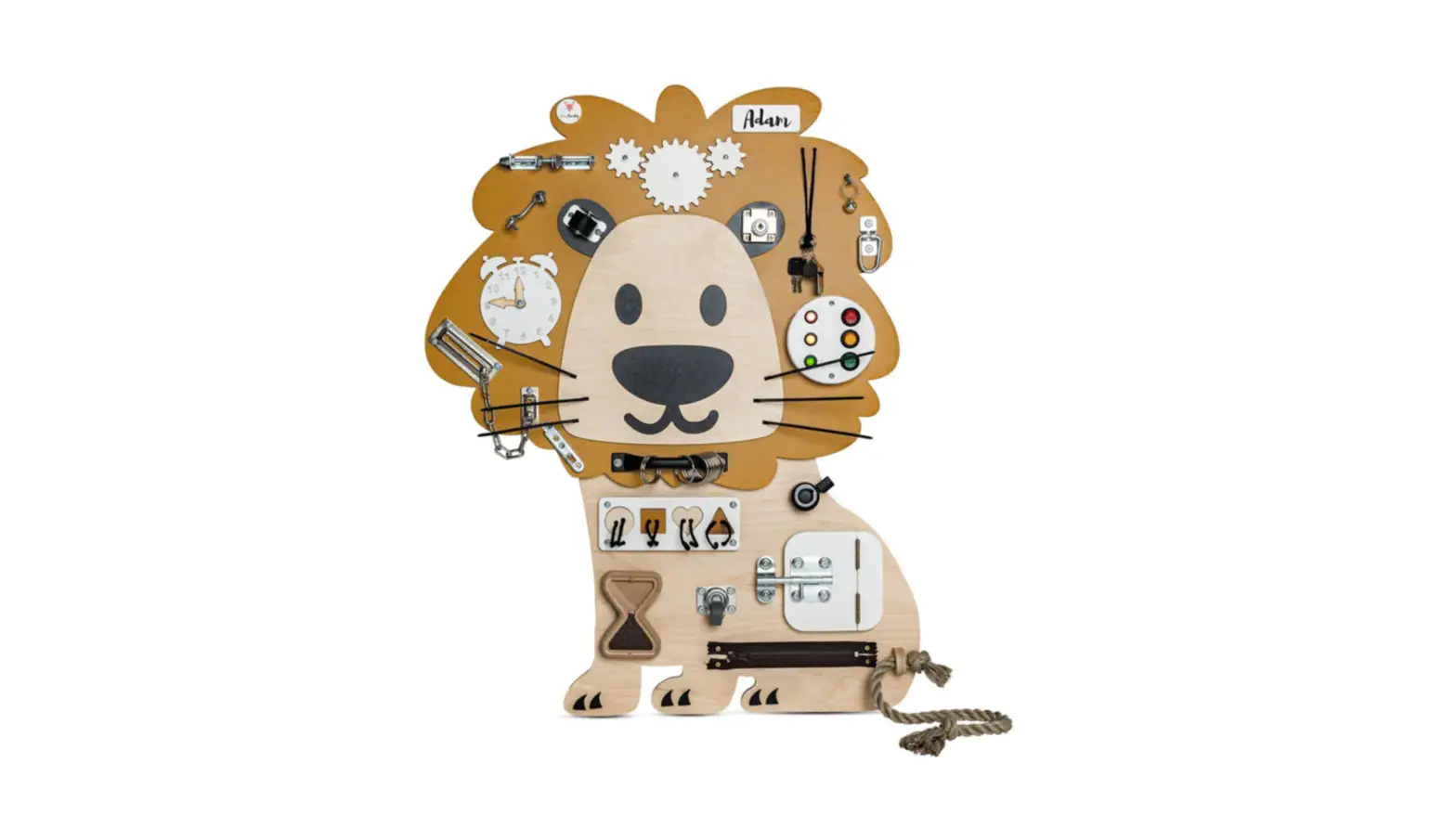 Beeloom Lion Busy Board Instruction Manual