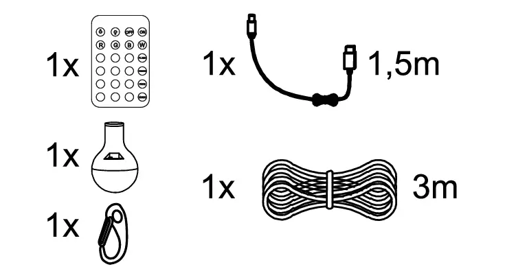 LeuchtenDirekt 19921-79 DAVID LED Pendant Light 3