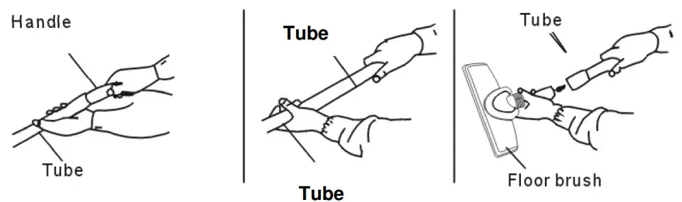 Livoo Bagless Multi Cyclonic Vacuum Cleaner - showing in the picture