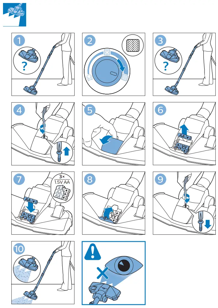 PHILIPS FC8580 Performer Active Bagged Vacuum Cleaner - fig 5