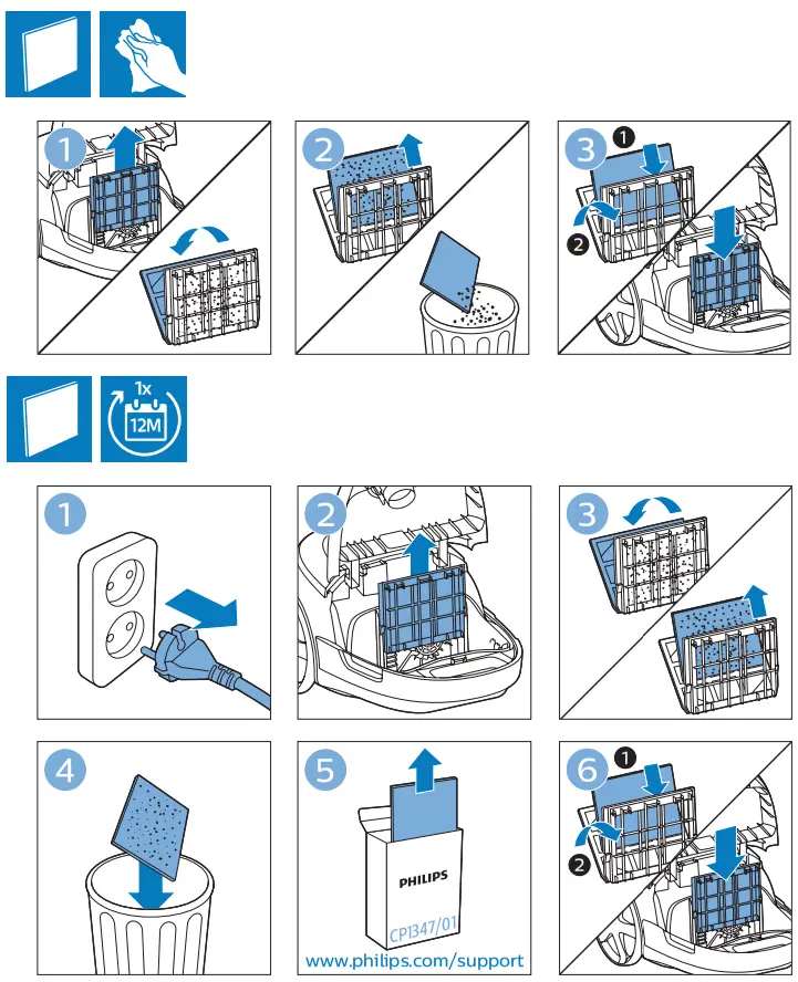 PHILIPS FC8580 Performer Active Bagged Vacuum Cleaner - fig 7