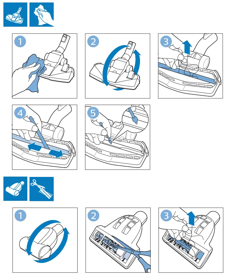 PHILIPS FC8580 Performer Active Bagged Vacuum Cleaner - fig 9