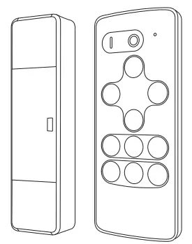 Rayrun N20 Tunable White Wireless Remote Control-fig1
