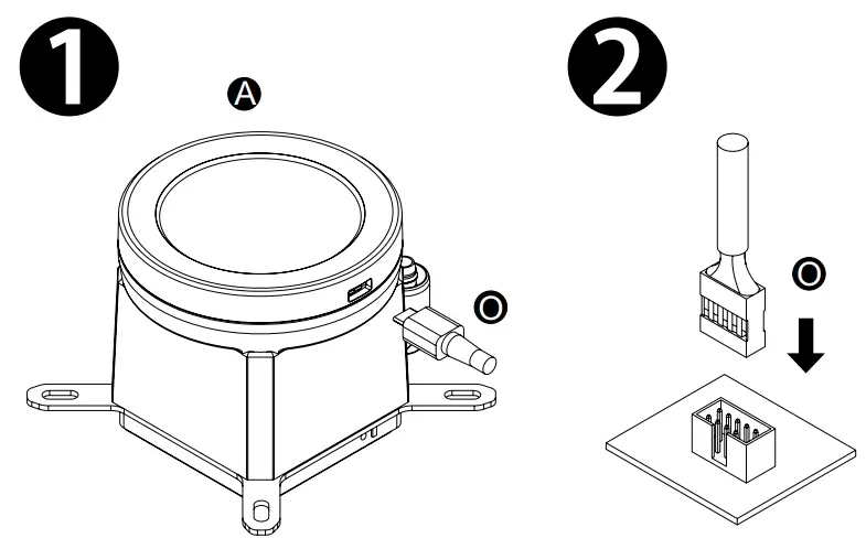thermaltake Floe Ultra 240 RGB All In One Liquid Cooler - fig 4