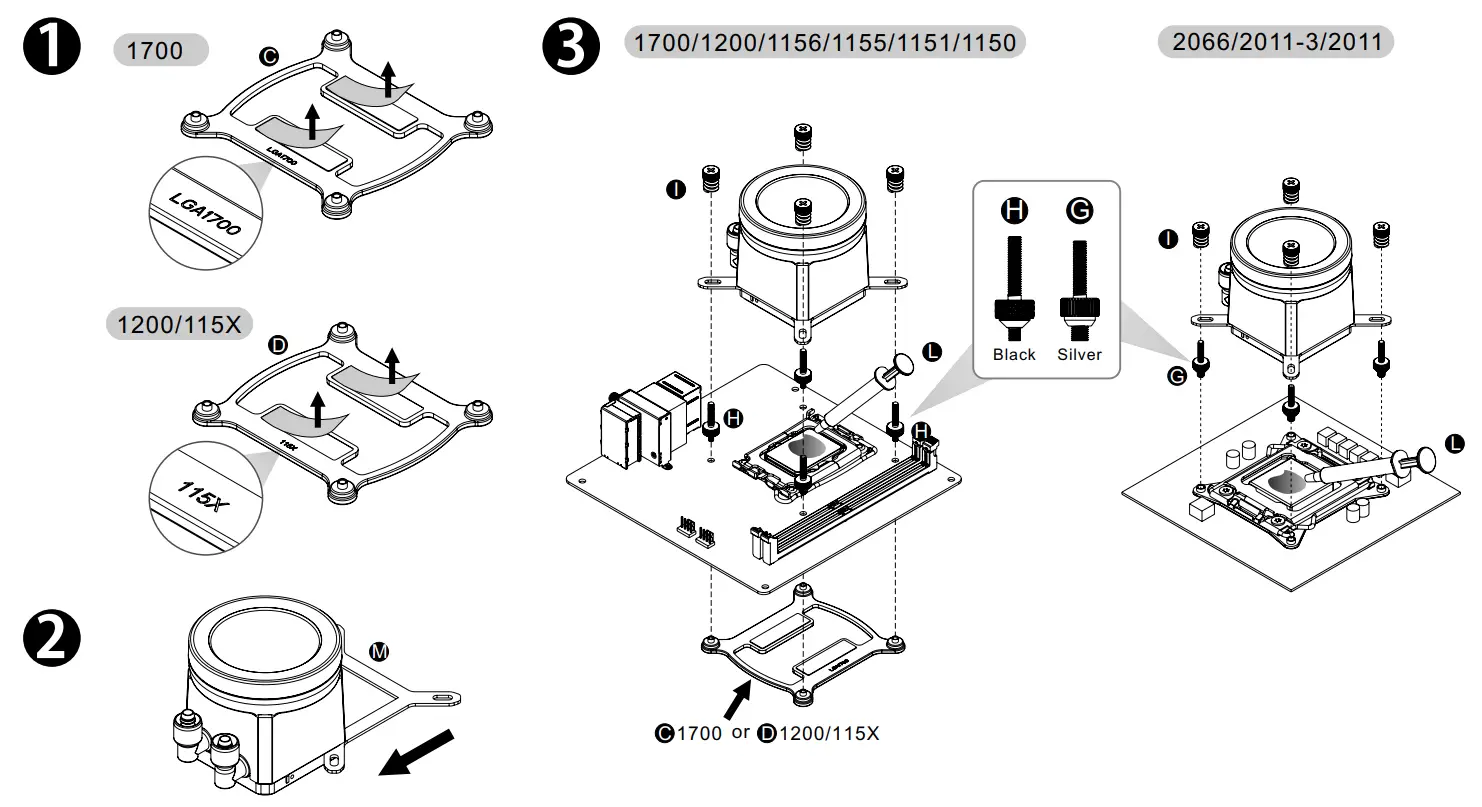 thermaltake Floe Ultra 240 RGB All In One Liquid Cooler - fig