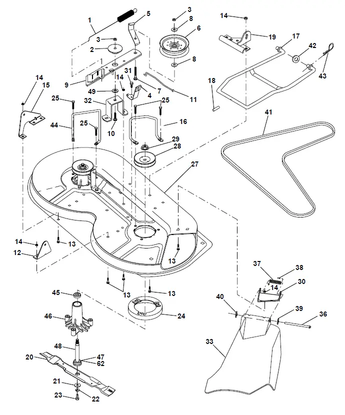Husqvarna LT130 Garden Tractor Repair 13