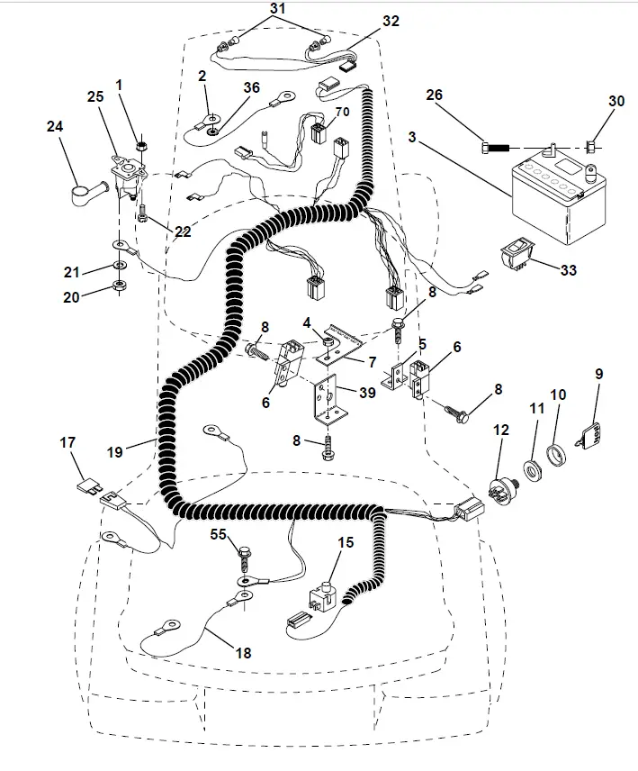 Husqvarna LT130 Garden Tractor Repair 14