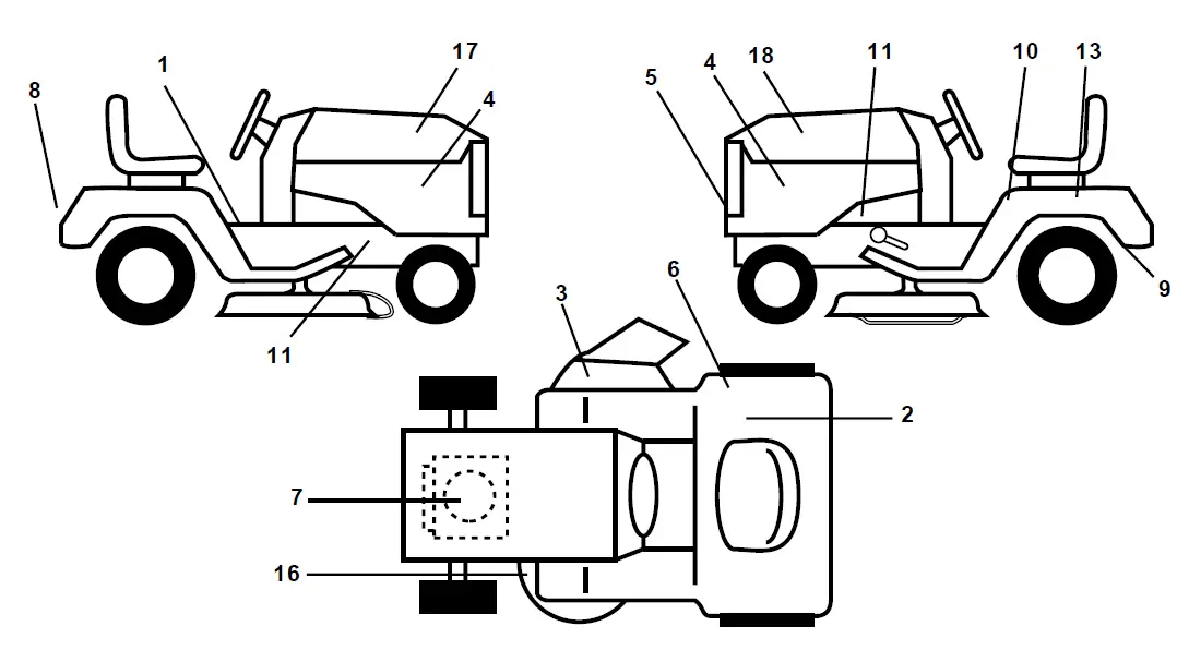 Husqvarna LT130 Garden Tractor Repair 15