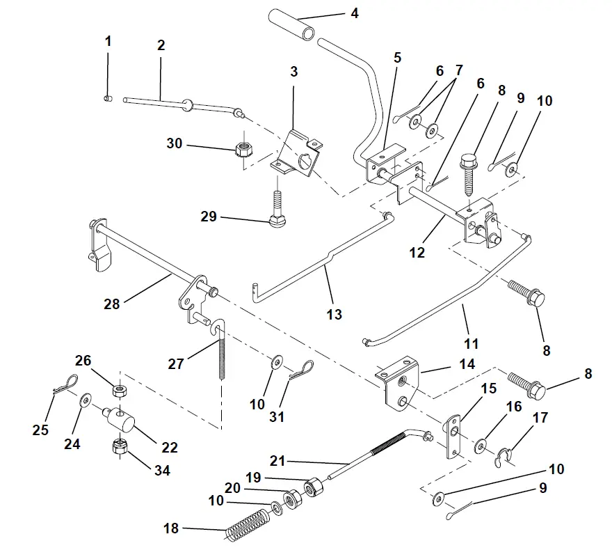 Husqvarna LT130 Garden Tractor Repair 8