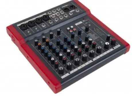 PROEL MQ10FX Compact 10 Channel Analog Mixer with FX
