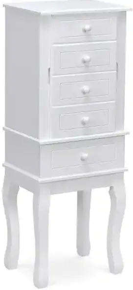 COSTWAY-GYM01315-Jewelry-Cabinet-Armoire-Box-Mirrored-Storage-Chest-Stand-Organizer-PRODUCT