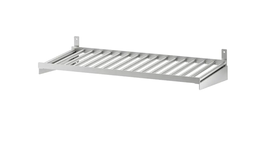 Ikea Kungsfors Stainless Steel Shelf User Guide